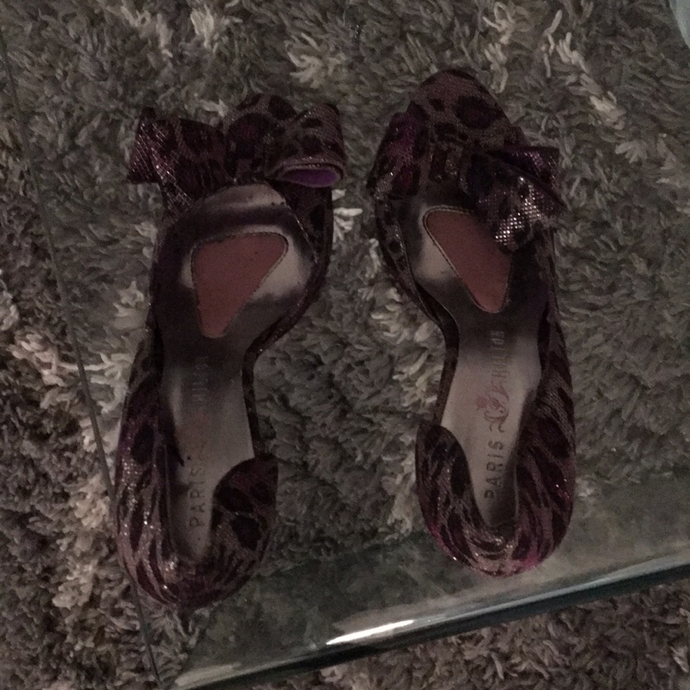 Leopard Print heels